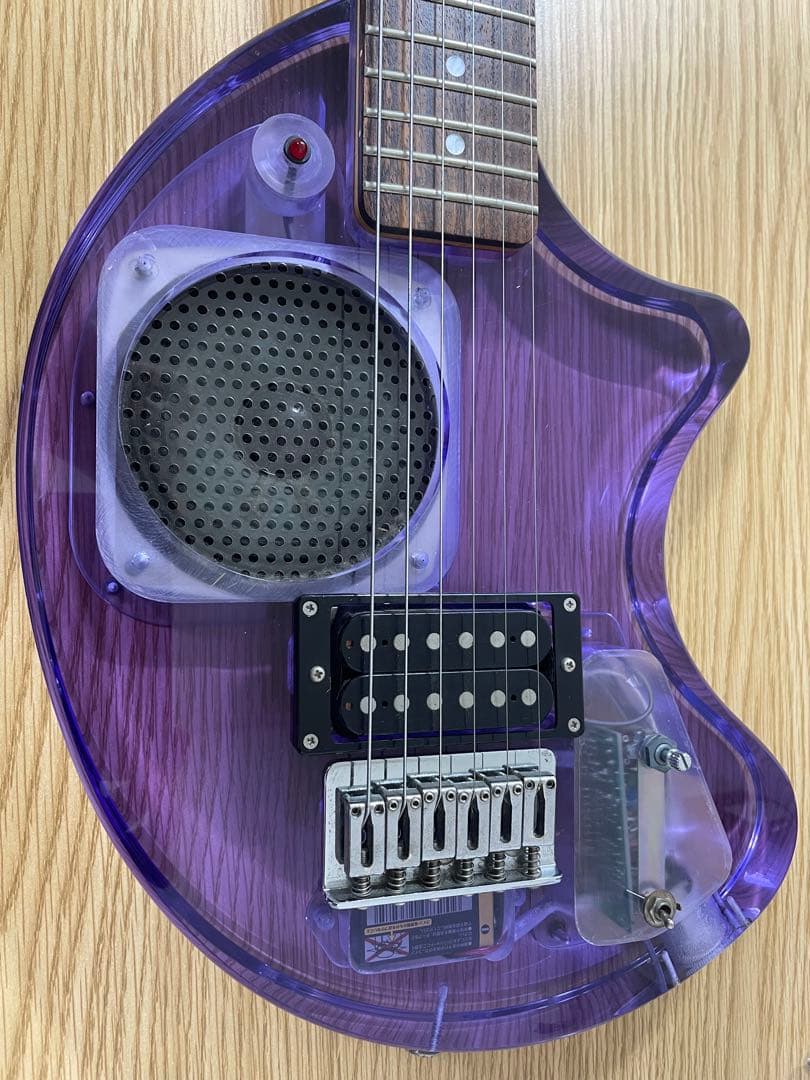 【希少】ZO-3 エレキギター　スケルトンパープル　フェルナンデス