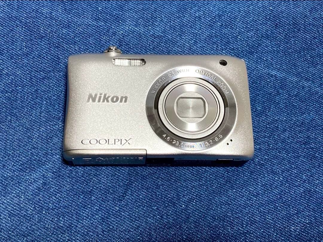 【動作品】Nikon クルーピクスS2900 シルバー