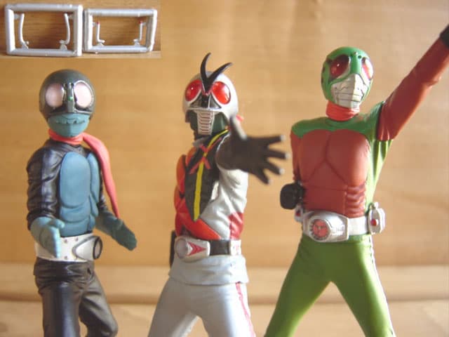 ♯Cce07GC仮面ライダーアルティメットソリッド5種