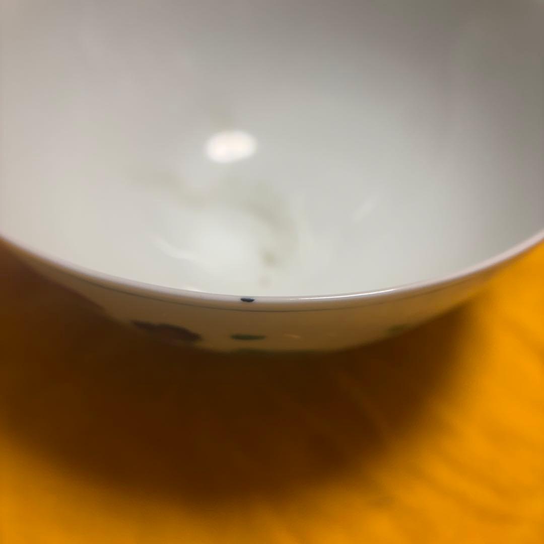 中国美術   大明成化年製    お椀　时代物　五彩　斗彩