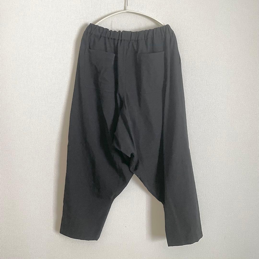 mittan エアータンブルウールパンツ　黒