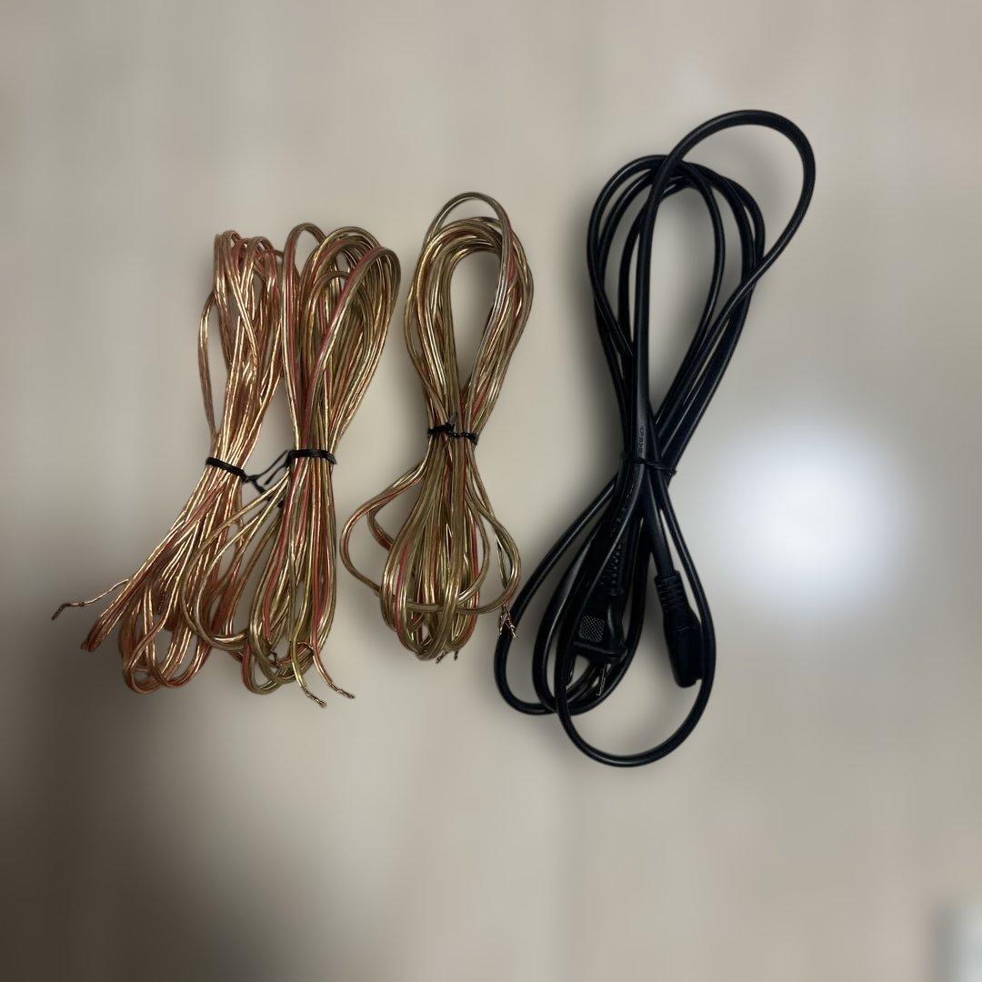 ONKYO NR-365 AVアンプ スピーカー、AC電源スピーカーケーブルあり