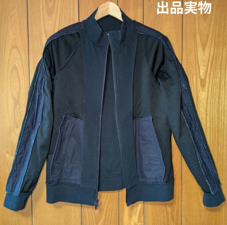 【KUON】Track Jacket UPCYCLED BORO TYPE02