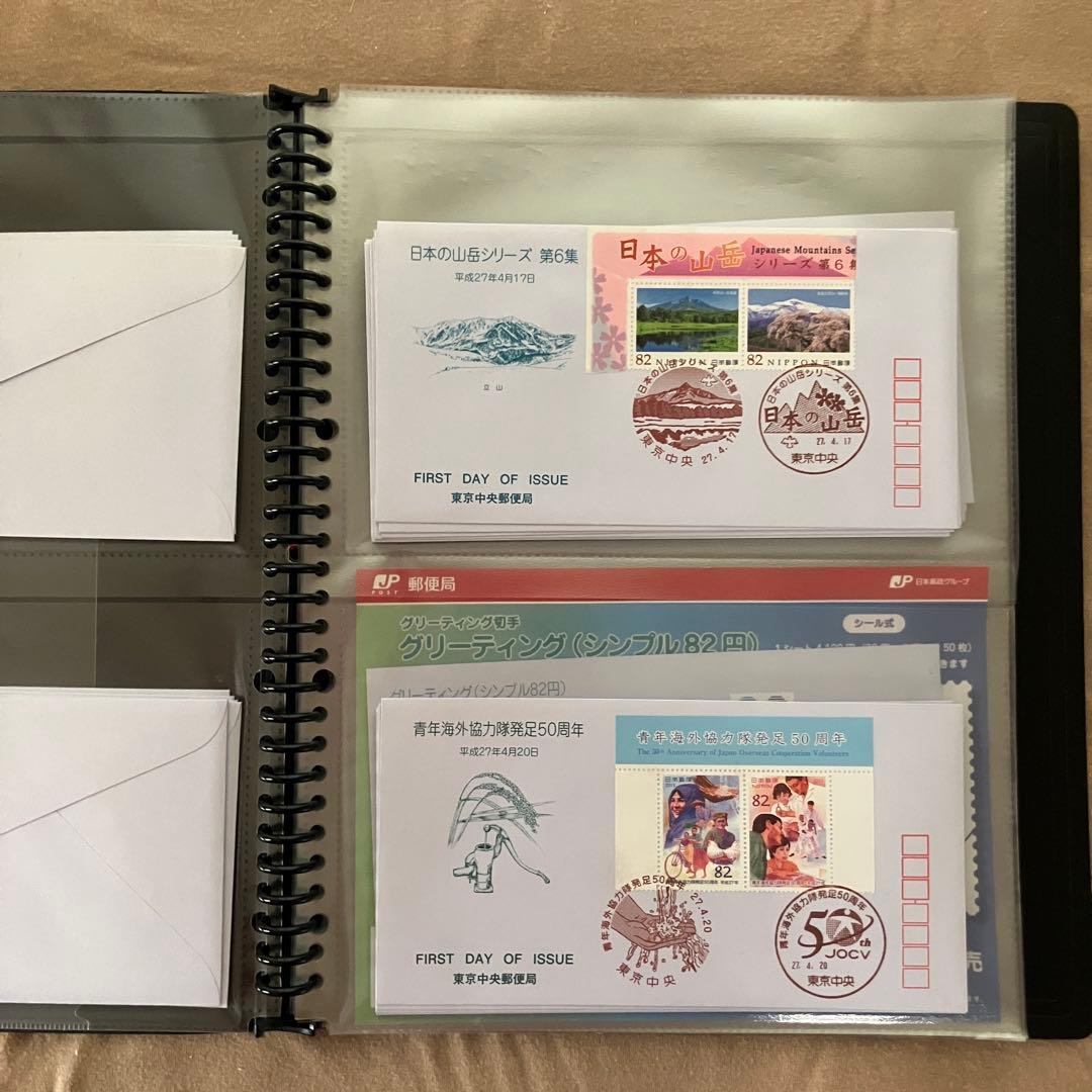 初日カバー　満月印　ファイル付き　300枚
