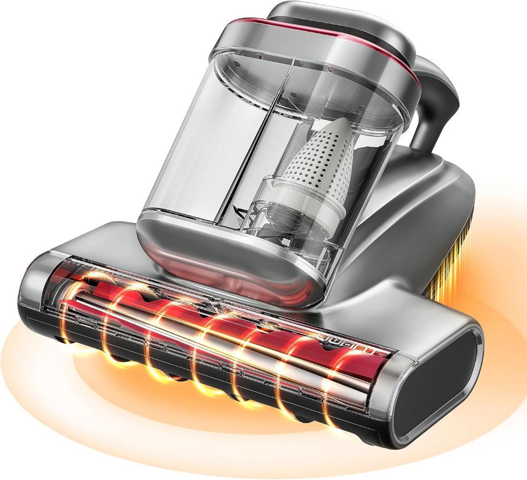布団クリーナー 布団掃除機 20KPa強力吸引 65℃熱風乾燥 UV除菌 ダニ退