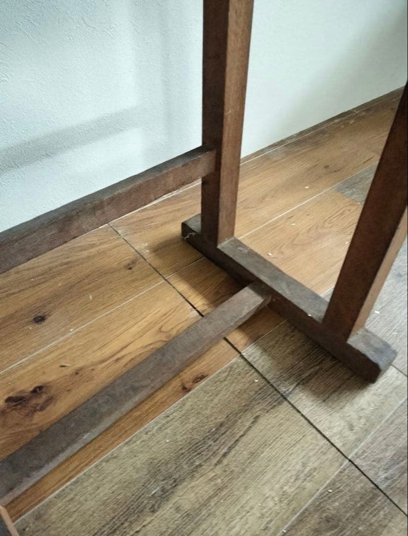 アンティーク　机　学習机　古道具/昭和レトロ/小学校机