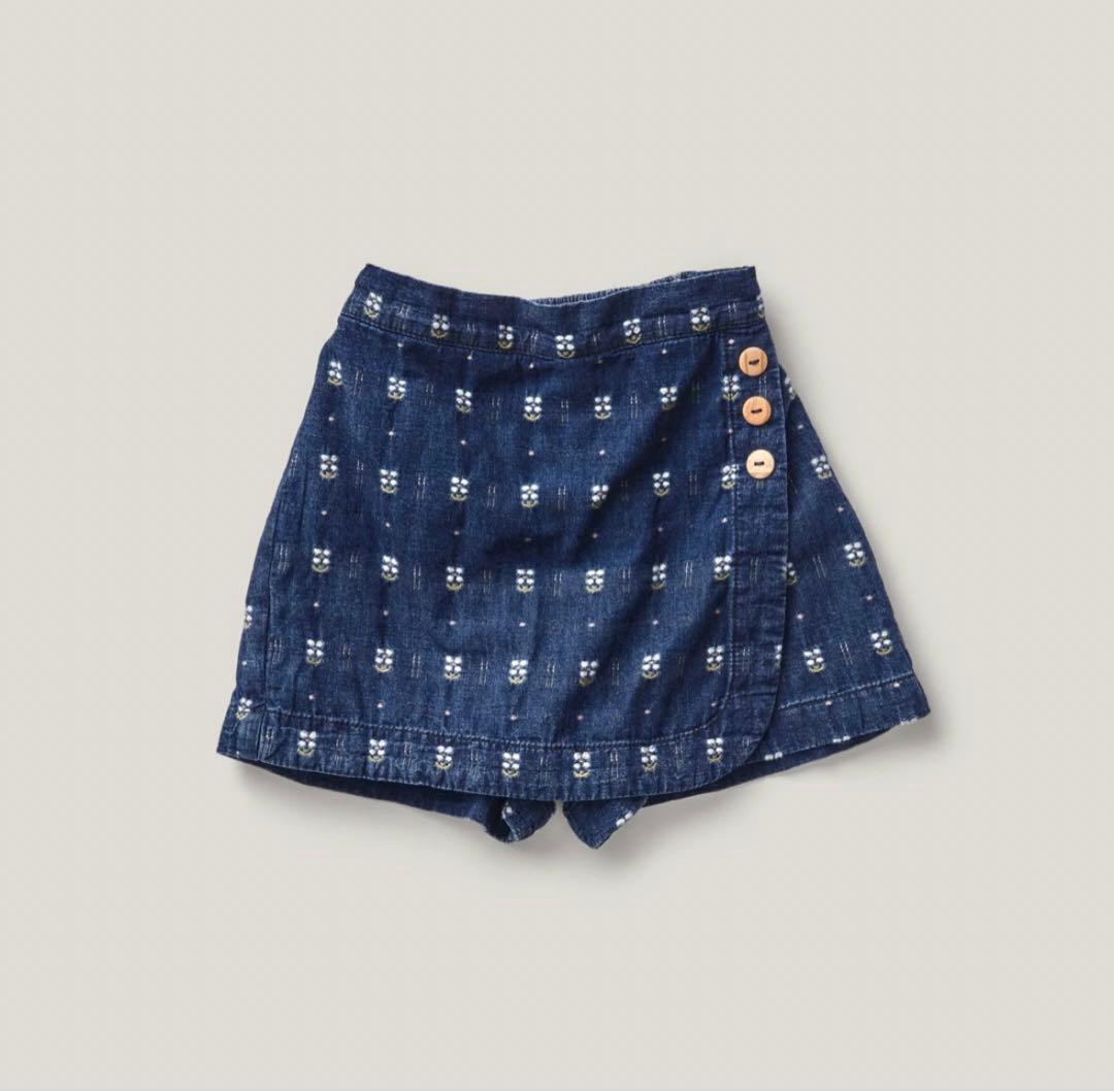 【新品未使用】soor ploom olive skort 8y