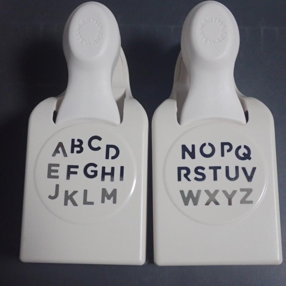 Thank you　ローマ字　英語　クラフトパンチ