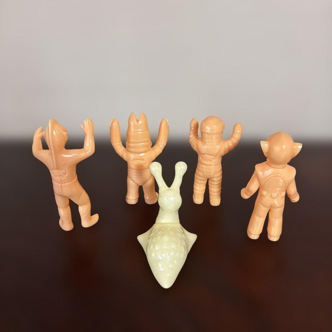 M1号 ミニ福袋　ブルマァク　怪獣シリーズ　未塗装　ソフビ　2000年