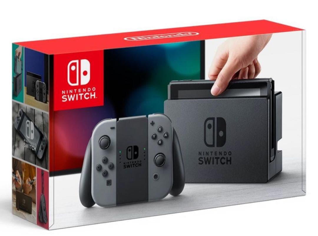 二児の親　Nintendo Switch グレー本体