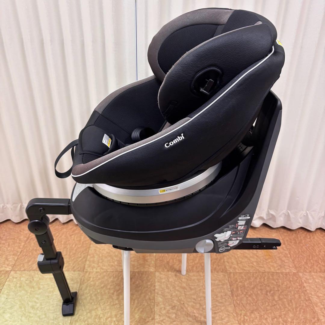 クリーニング済　☆綺麗☆　コンビ　クルムーヴ　ISOFIX 　ブラック