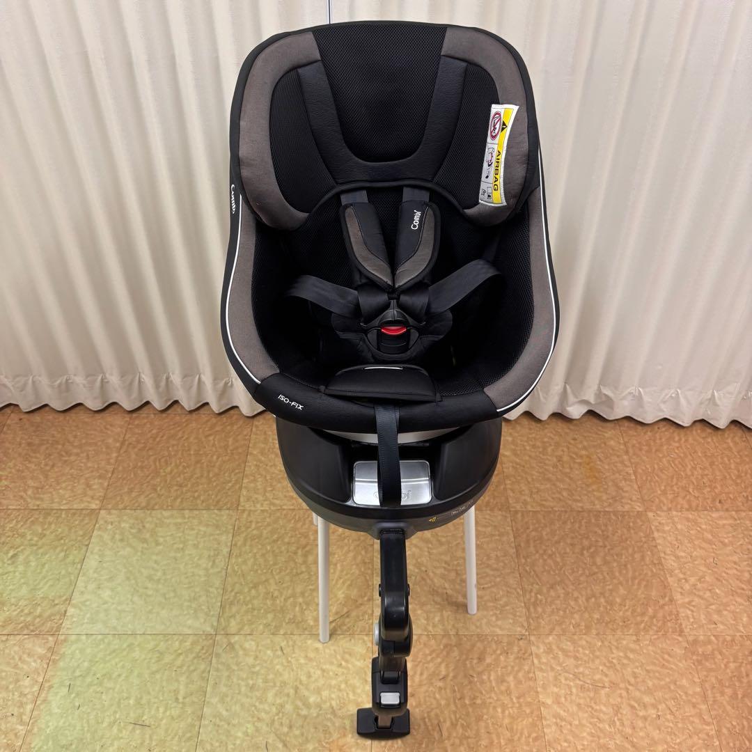 クリーニング済　☆綺麗☆　コンビ　クルムーヴ　ISOFIX 　ブラック
