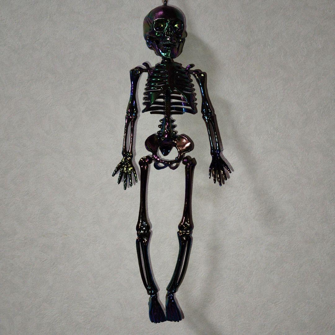 ガイコツフィギュア メタリック　21個セット