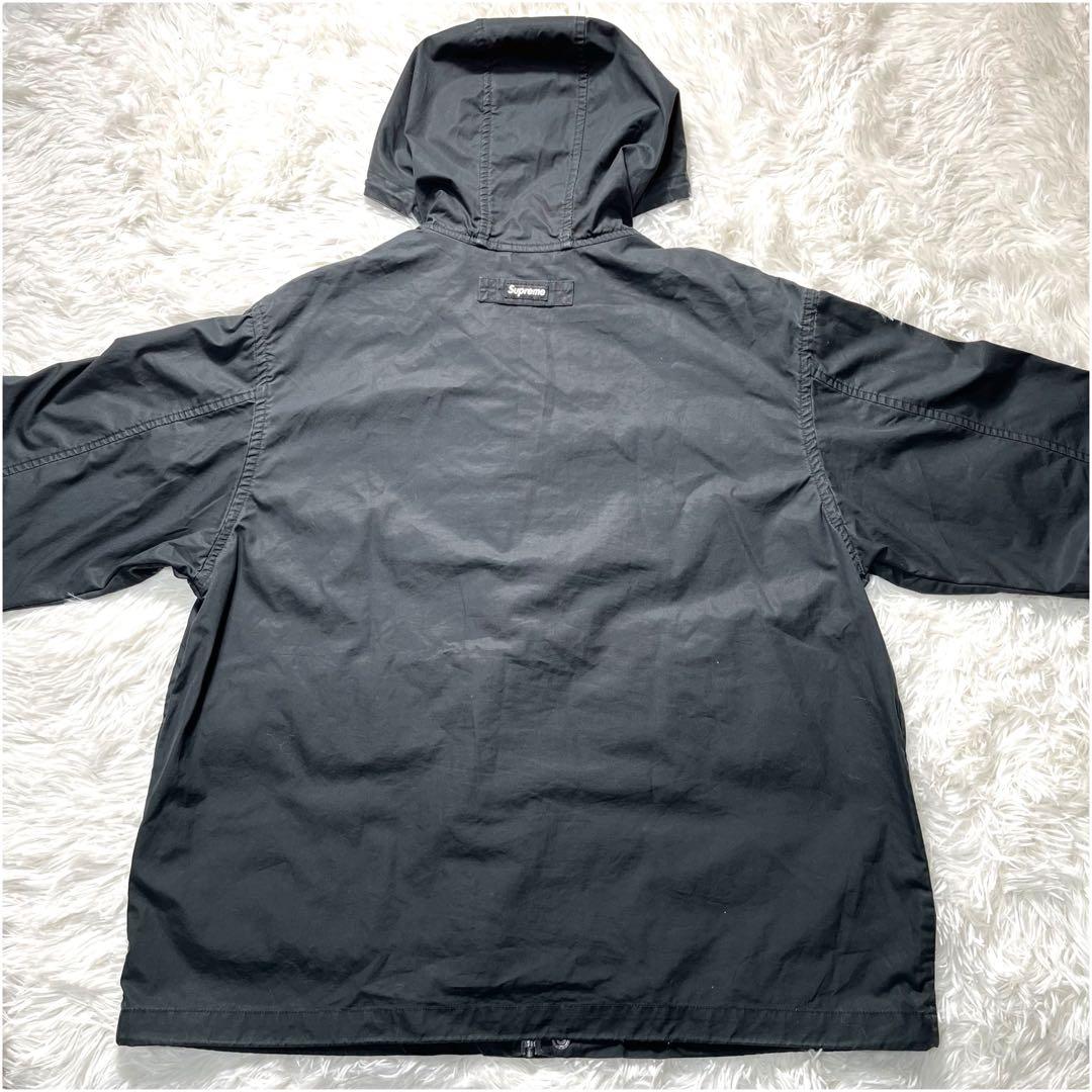 シュプリーム　マウンテンパーカー　ジャケット　ブラック　フード　Lサイズ　189