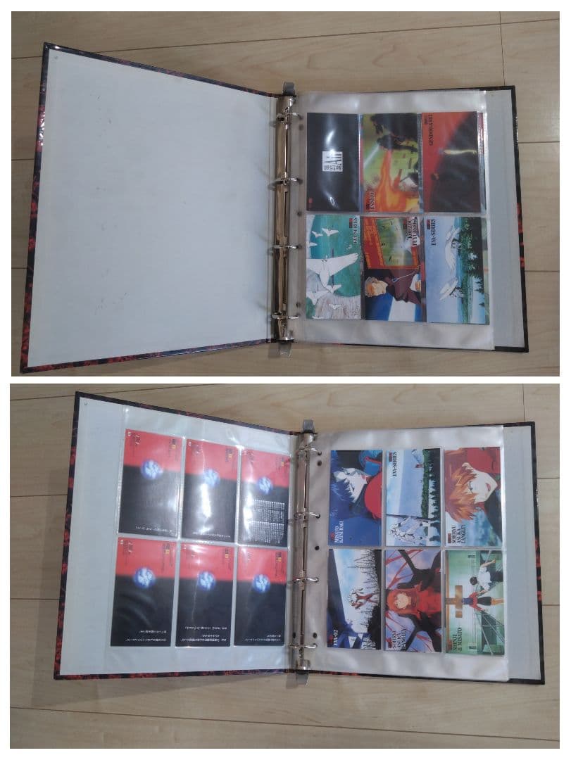 新世紀エヴァンゲリオン カードダスマスターズワイド 第2弾 専用バインダー付き