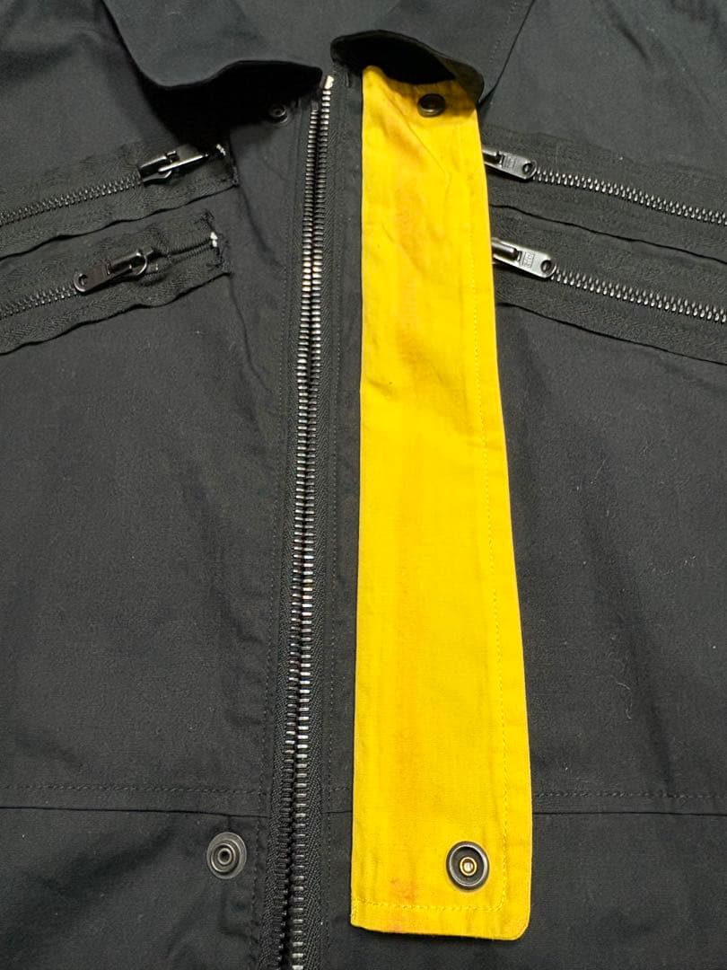 NUMBER (N)INE 04SS ドリーム期 袖切りっぱなしジップベスト