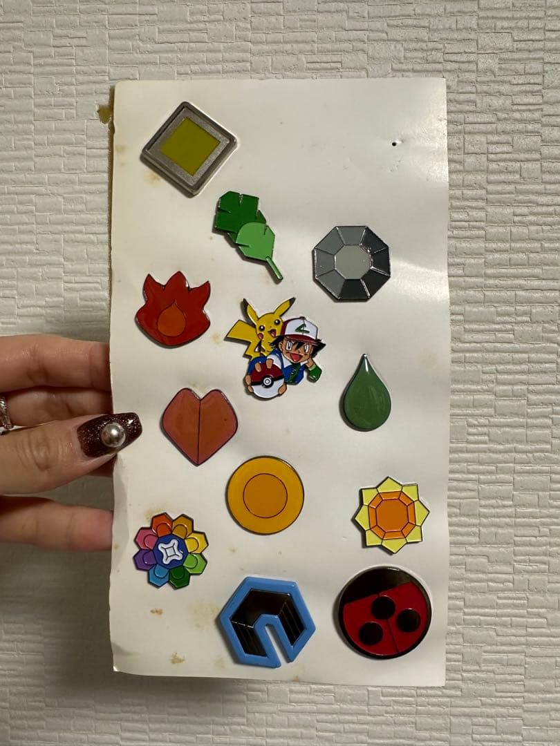 最終価格 激レア ポケモン ピンバッジ ジムバッジ セット カントー