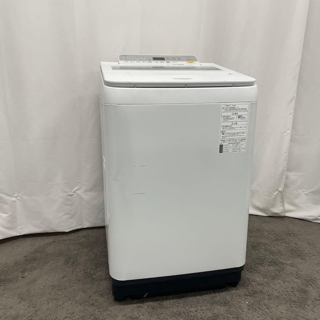 パナソニック　大きめ縦型　洗濯機8キロ　ファミリー　綺麗　設置無料　913