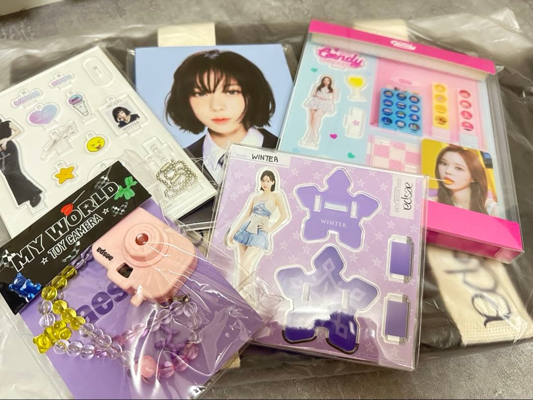 aespa ウィンター　アクスタ　グッズ　セット