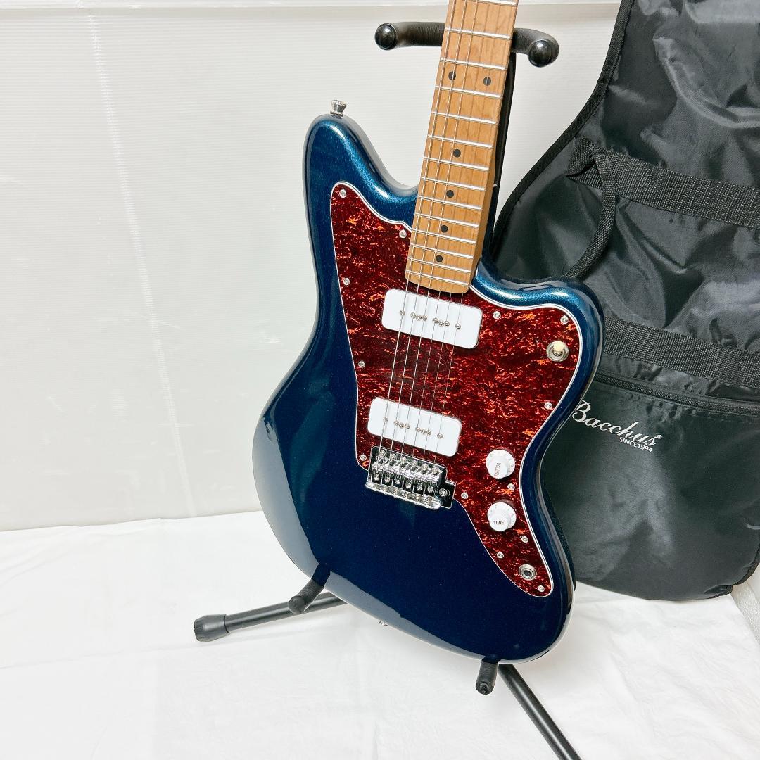 美品 Bacchus バッカス JAZZ MASTER ジャズマスター ネイビー