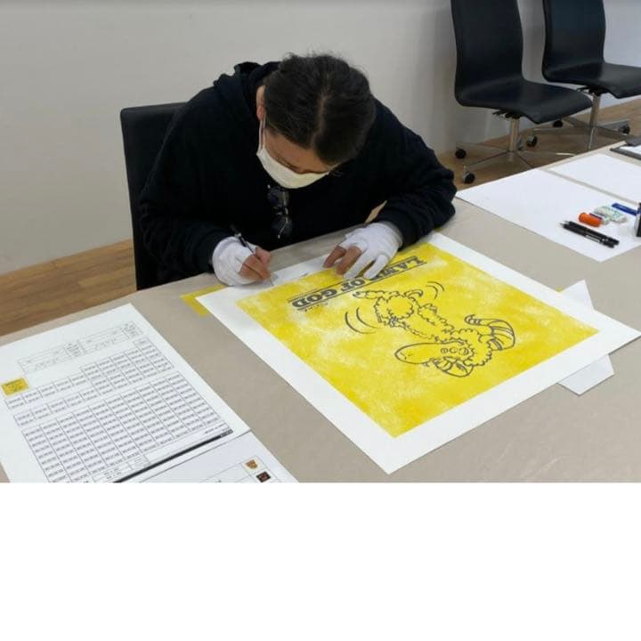 【新品未開封】LAMB OF GOD 細川雄太 版画 直筆EDサイン入り