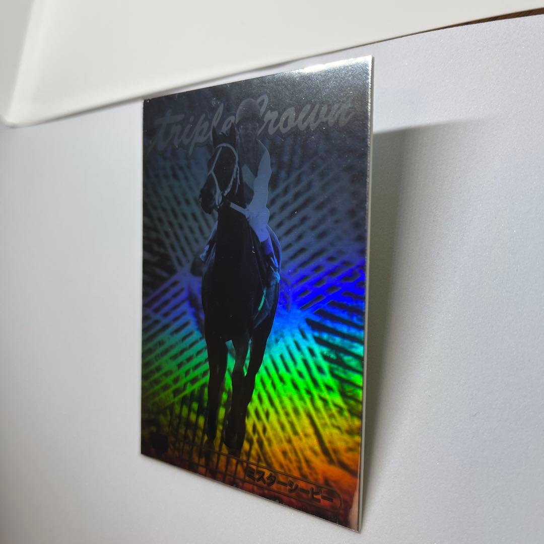 バンダイ トリプルクラウン ホログラムカード 5枚セット サラブレッドカード