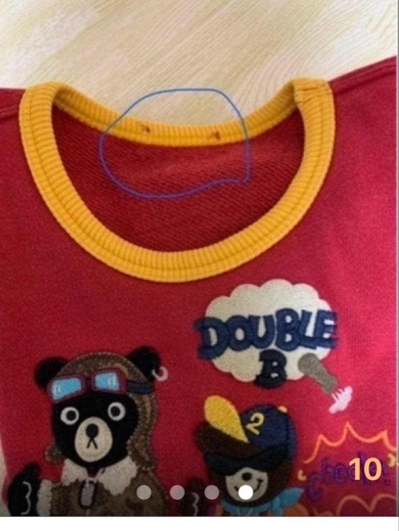 MIKI HOUSE DOUBLE.B トレーナーセット 12点