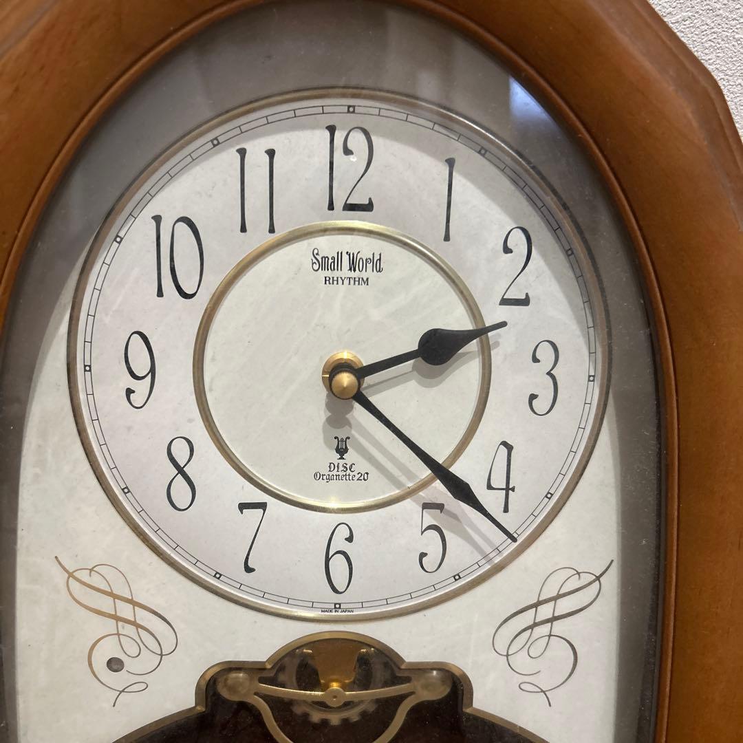 Small Worldディスクオルガニート20 4MH729RH/掛時計