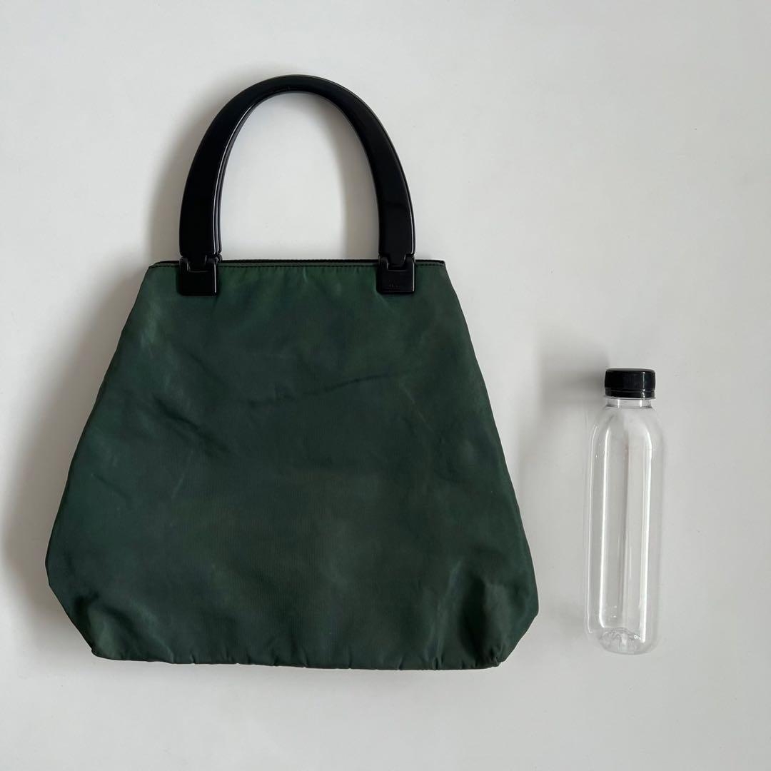 バッグ 90s PRADA PLASTIC HANDLE NYLON HAND BAG