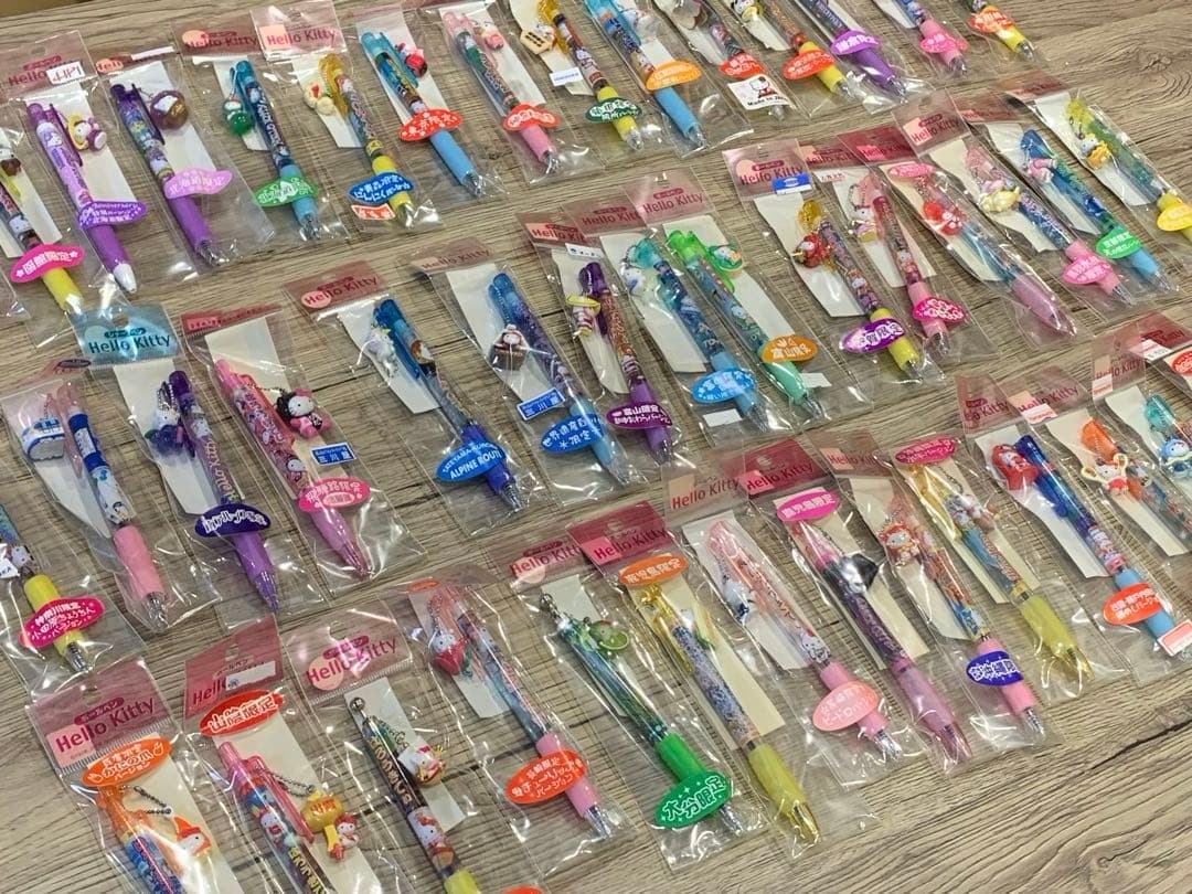 【新品★レア】ご当地キティ　ボールペン　47本　まとめ売り