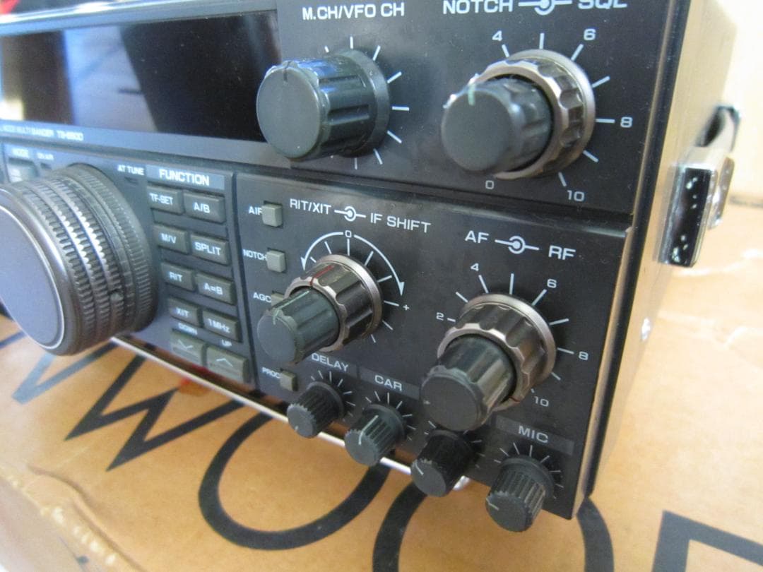 KENWOOD TS-690D HF/50MHz 　100w改　現完動　本箱