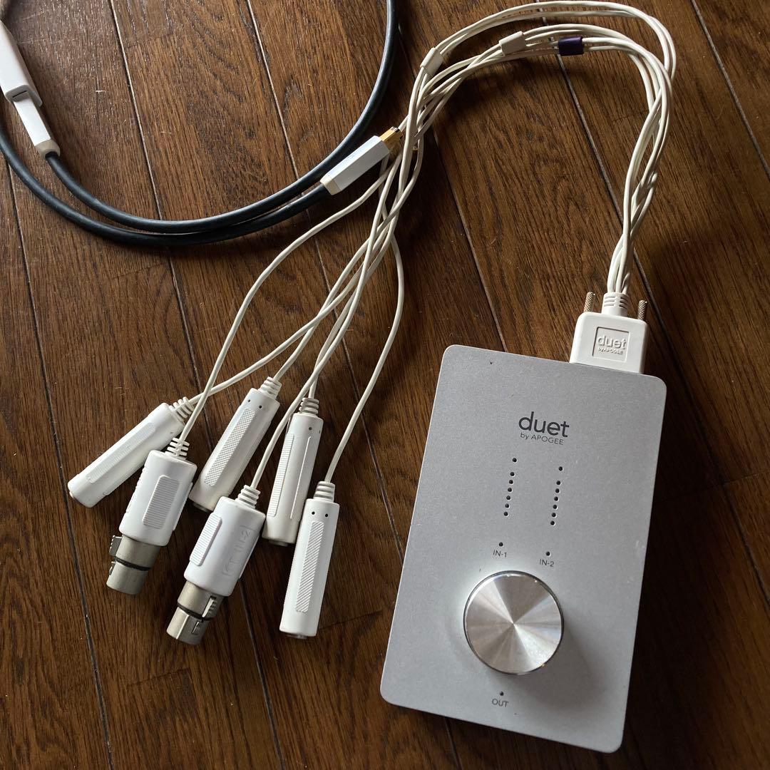 Apogee Duet FireWire 本体一式 Oyaideケーブル付