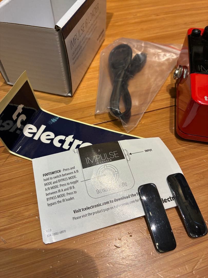 ギター tc electronic impulse ir loader