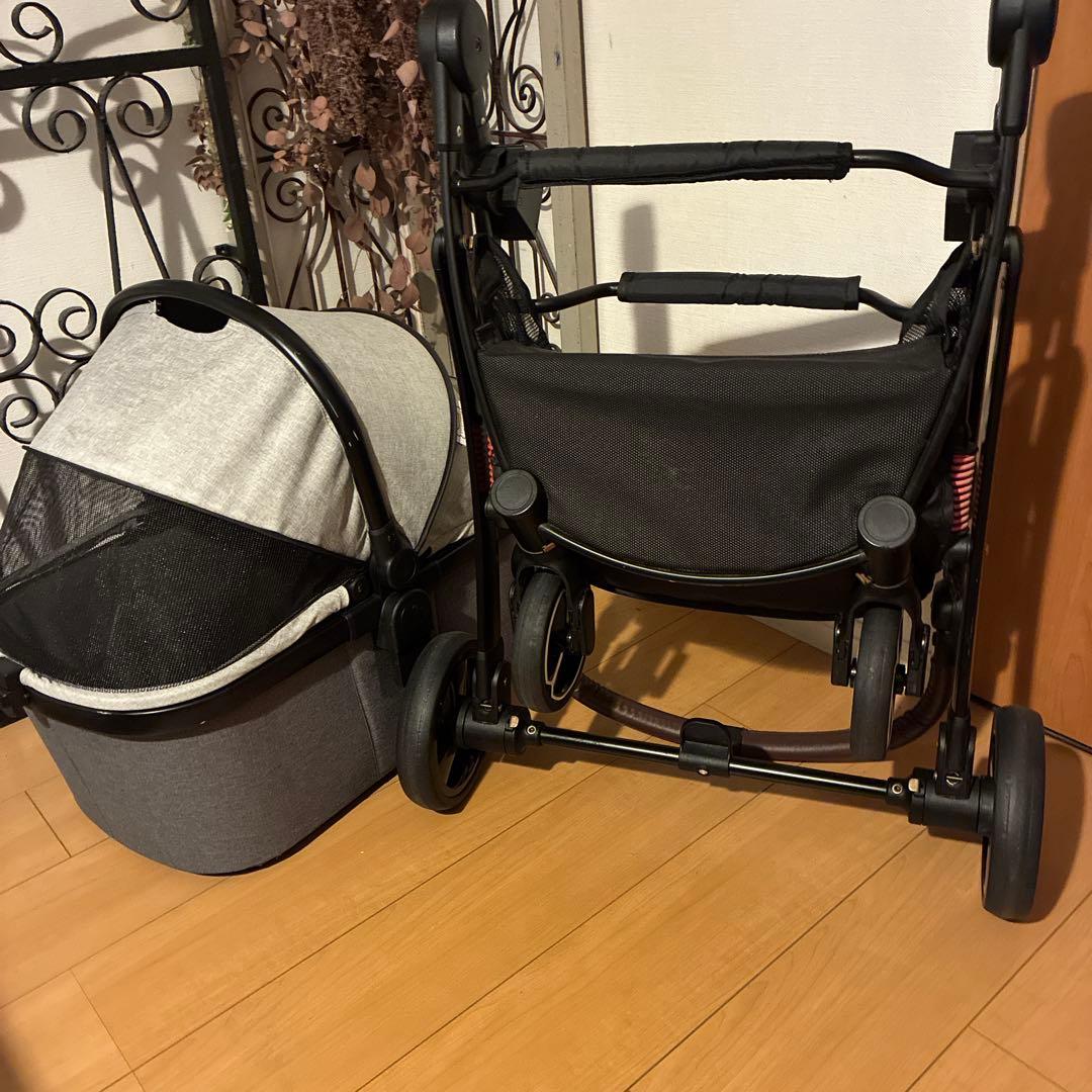 Piccolo Cane ペットカート グレー