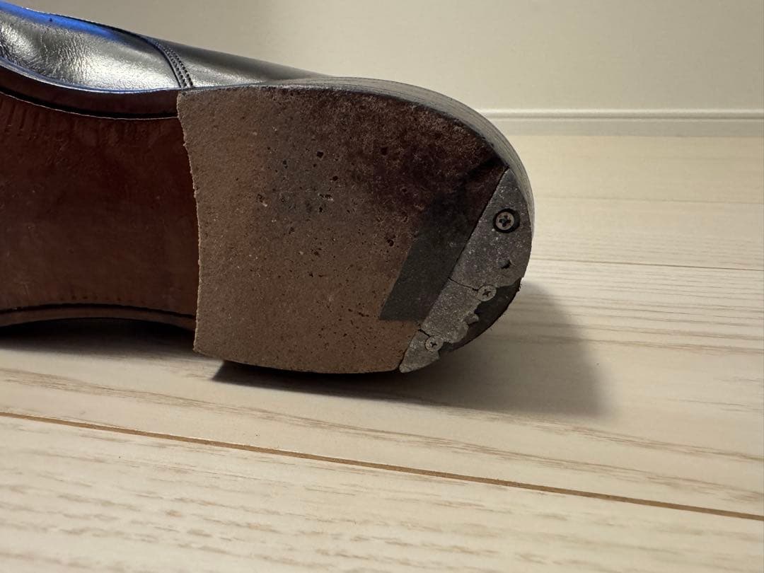 SHETLAND FOX ブラック ドレスシューズ