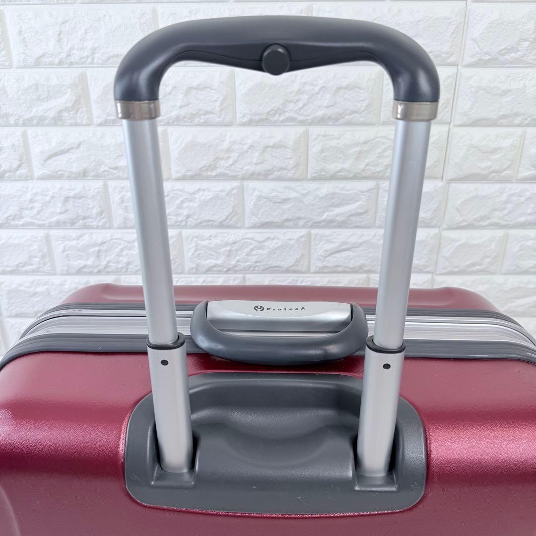 PROTECA プロテカ 赤 82L 大容量 4輪 スーツケース キャリー