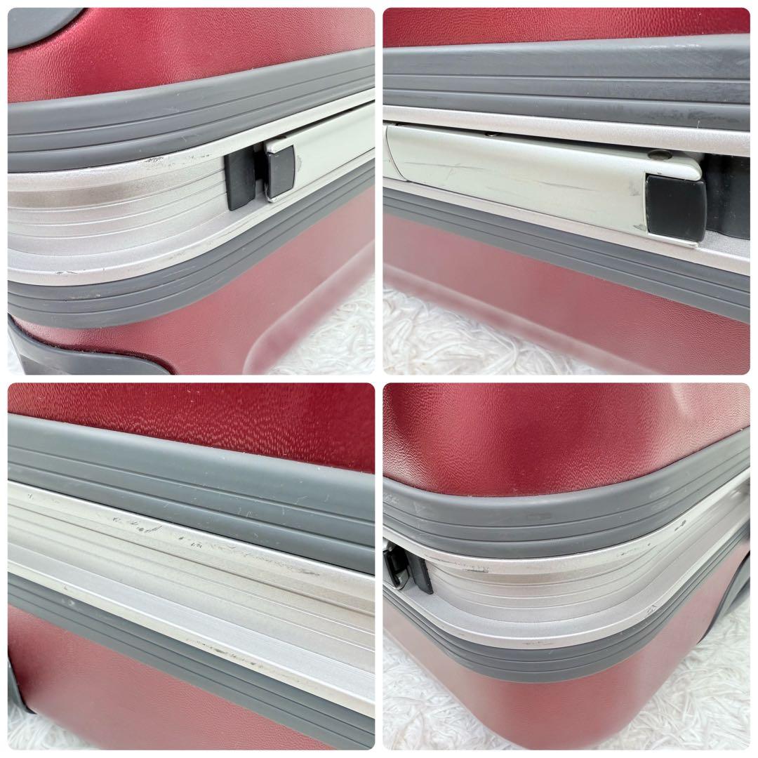 PROTECA プロテカ 赤 82L 大容量 4輪 スーツケース キャリー