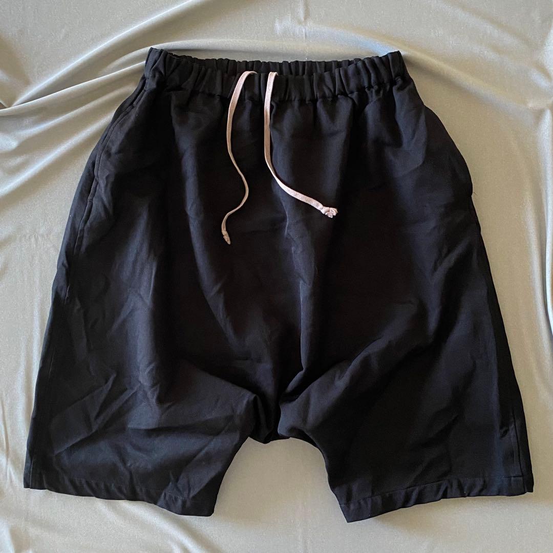 ブラックコムデギャルソン BLACK サルエルパンツ ショーツ