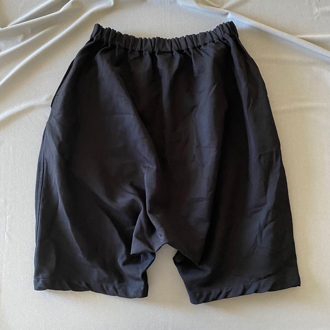 ブラックコムデギャルソン BLACK サルエルパンツ ショーツ