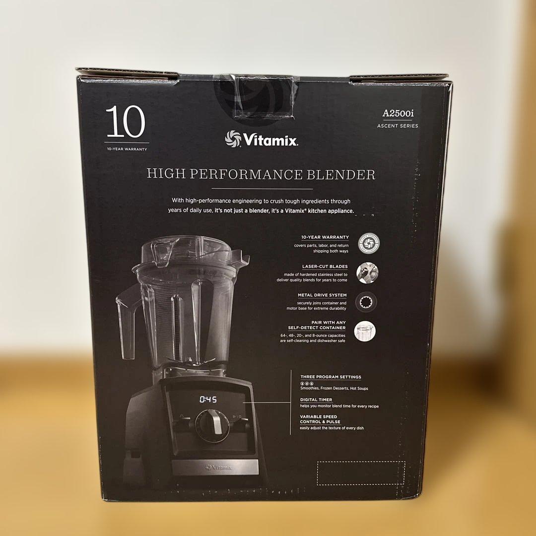 【新品未開封未使用】Vitamix A2500i 高性能ブレンダー 値下げ可能