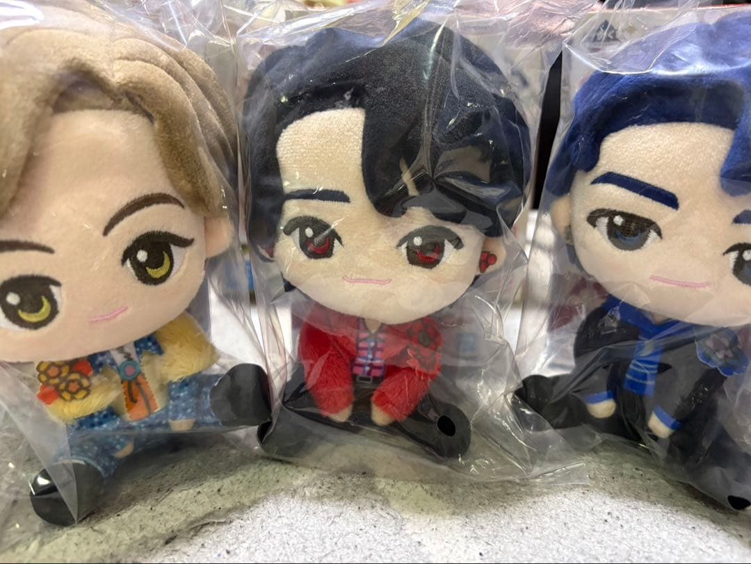 ウ*ド様 Mrs. GREEN APPLE ぬいぐるみマスコットセット　トリオセ