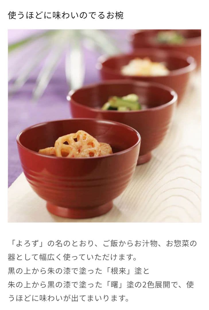 即発送☆未使用品　京の漆芸 象彦 よろず椀 朱 五客