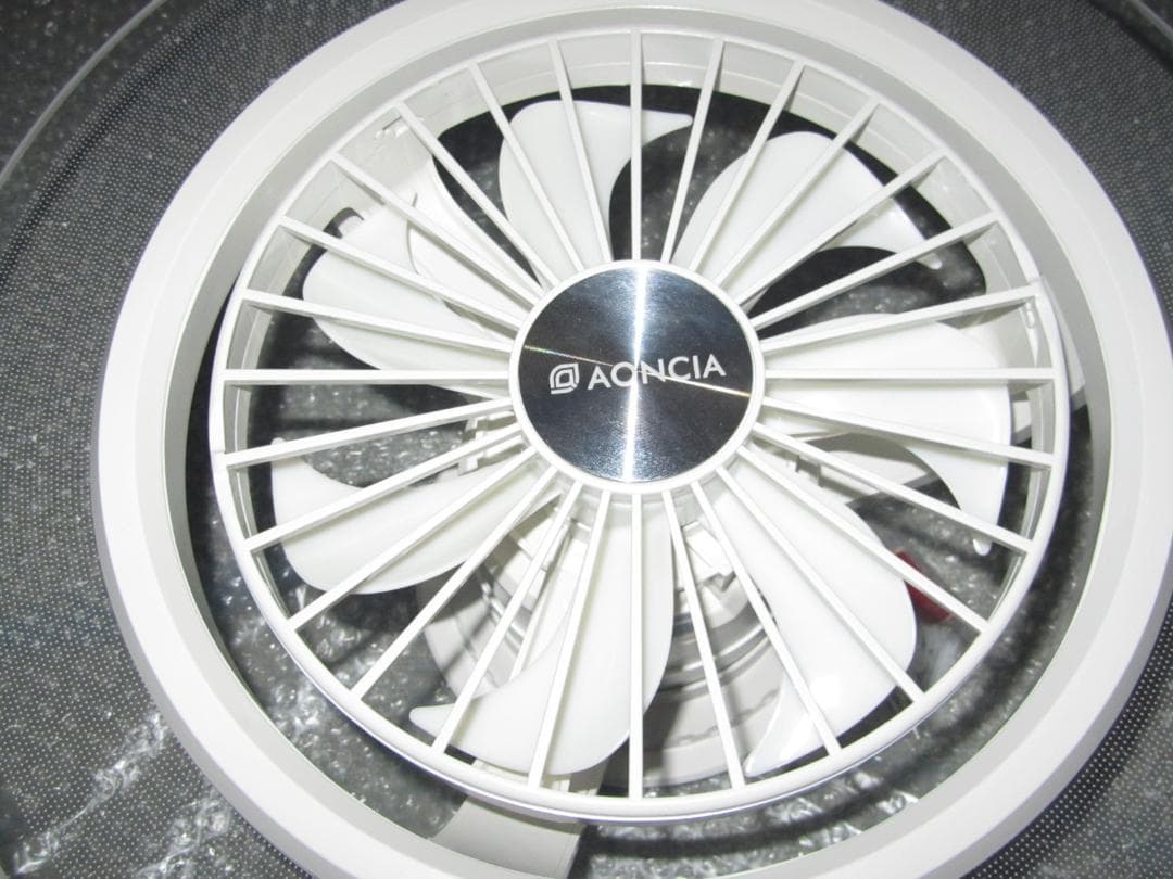 照明+送風(自動首振り)+空気循環！外観美を追求するLEDシーリングファンライト