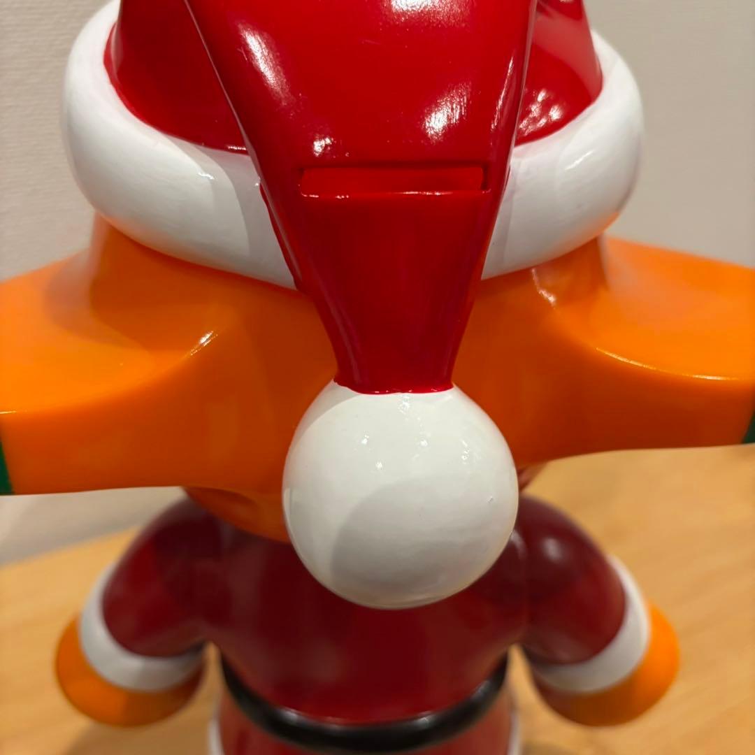 お正月価格サトちゃん　貯金箱 大きめ 置物 クリスマス インテリア　サンタ