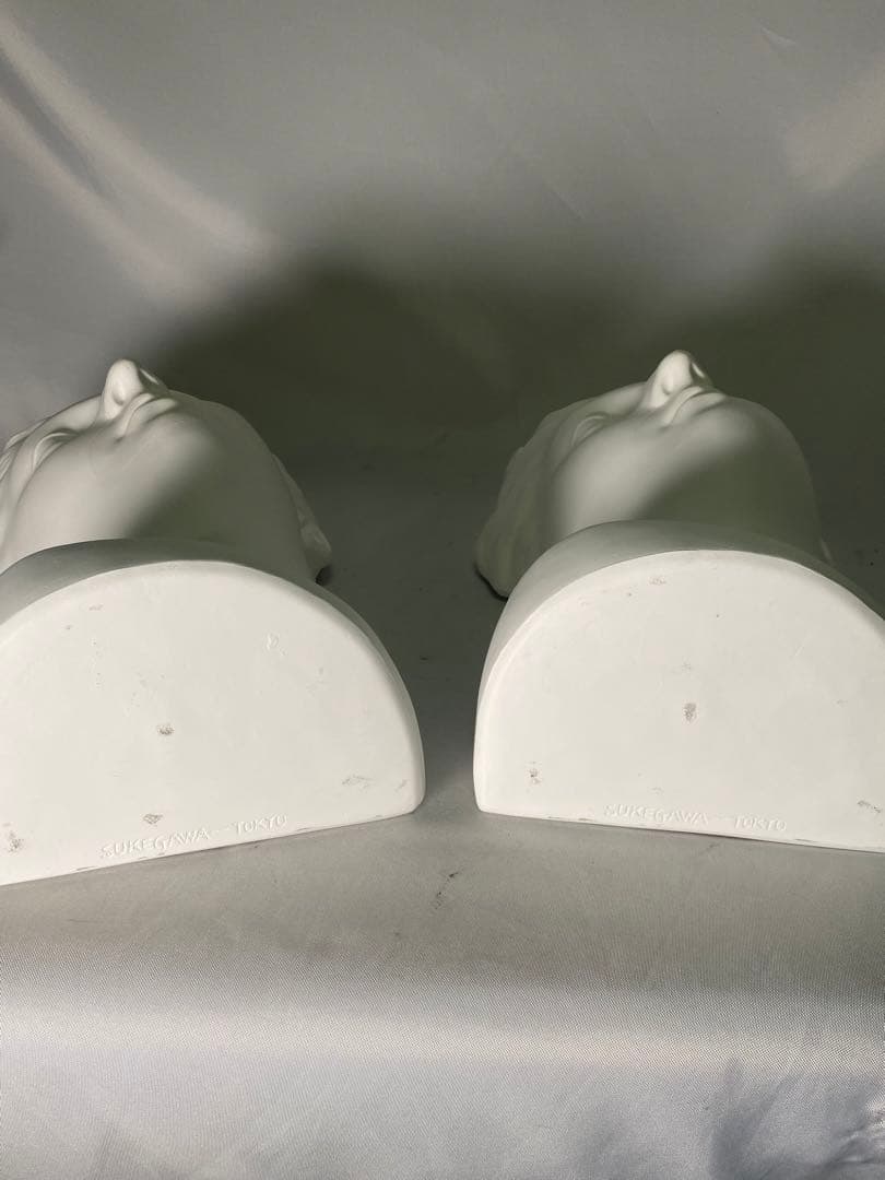 1922❣️ ダイアナ半面　石膏像　2点セット