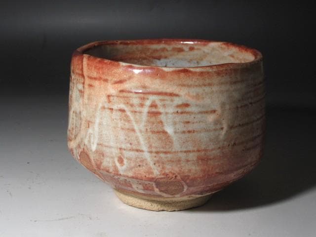 ★　加藤卓男　志野茶碗　温かみある一品です★x561