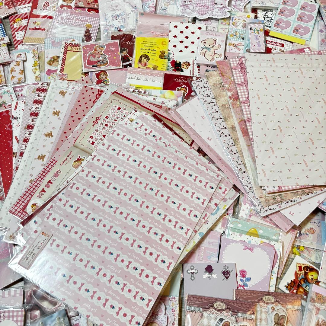 紙物 まとめ売り デザインペーパー バラメモ 大量