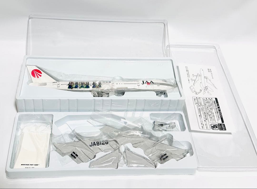 JALUX 1/200 B747-100 JAA日本アジア航空JA812J