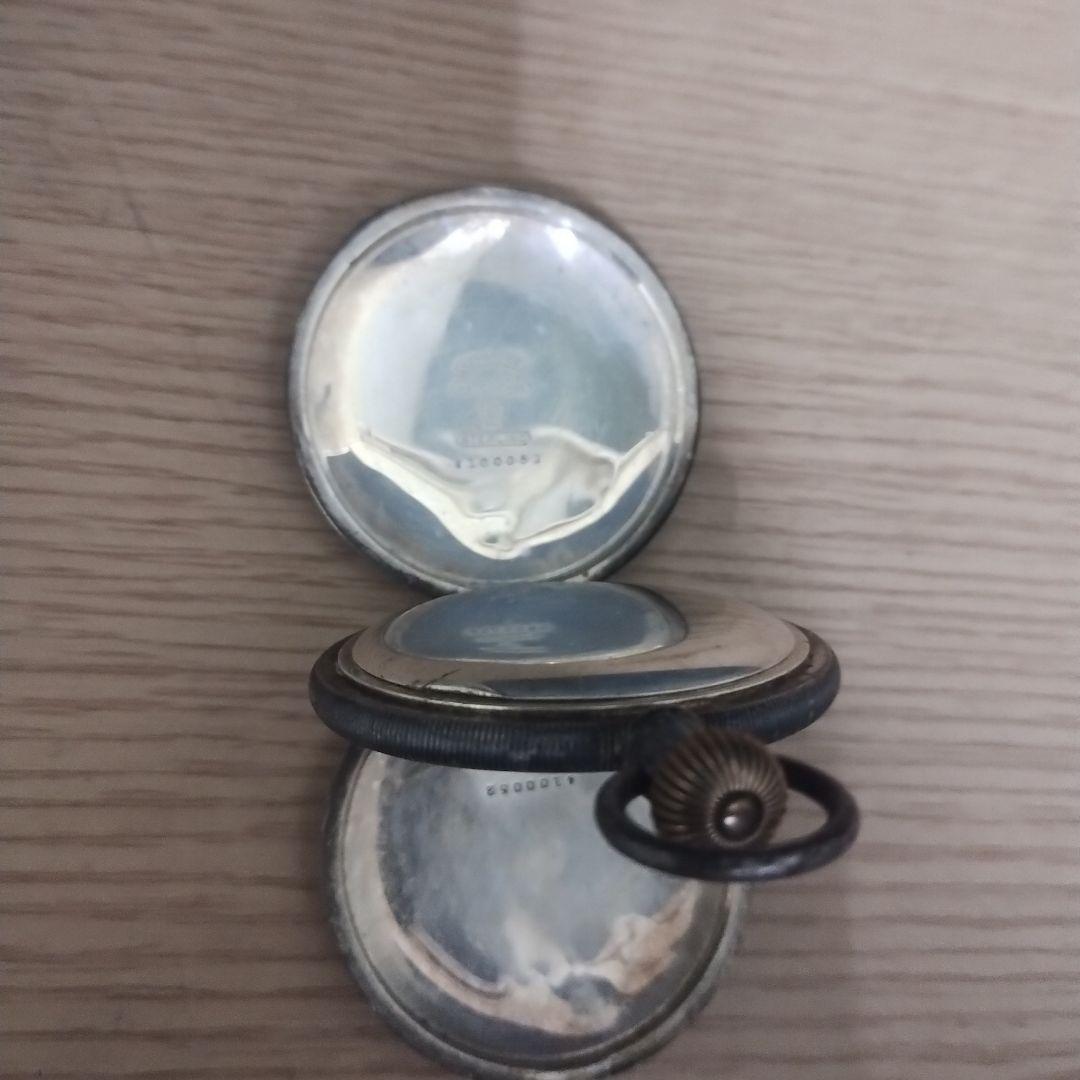 k*3様 シルバー 懐中時計のカバー