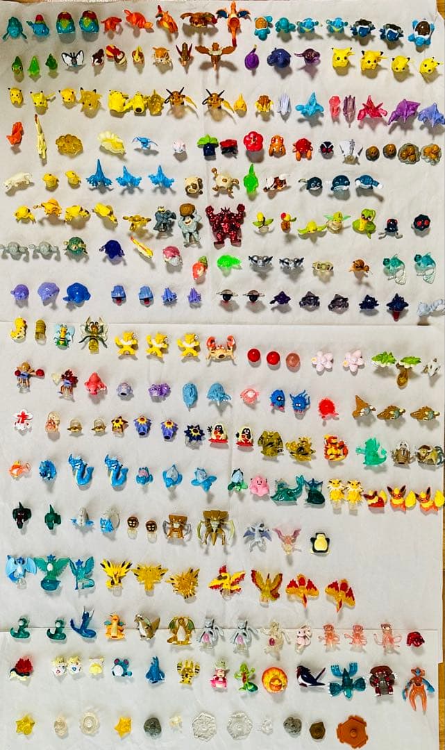 ポケモン モンコレ フィギュア 236体 セット売り クリア62体 当時物